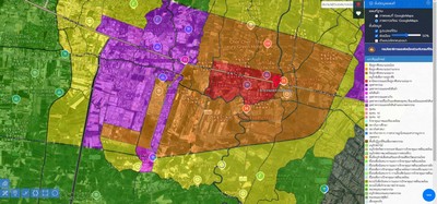 For SaleLandSamut Prakan,Samrong : Red land for sale, Bangna Road, Km.27 (area 59- 0 -73 rai, selling for 24.5 million per rai, totaling 1,446 million baht) Bang Bo, Bang Bo, Samut Prakan