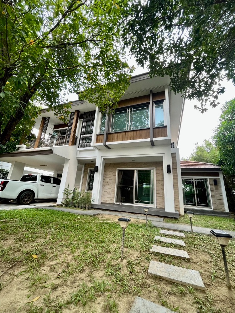 For SaleHousePinklao, Charansanitwong : Baan Nantawan Pinklao-Ratchapruek 100 sq.w. South-facing house