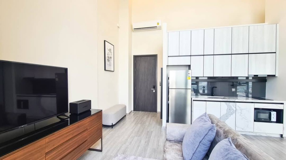 For RentCondoOnnut, Udomsuk : For Rent: The Line Sukhumvit 101 Beautifully decorated corner unit with a river view on the 36th floor