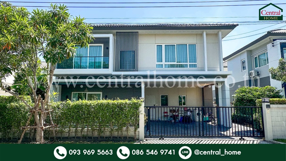 For RentHouseLadkrabang, Suwannaphum Airport : Single house, Centro Rama 9 - Krungthep Kreetha, large house