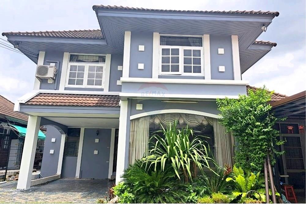 For SaleHouseKaset Nawamin,Ladplakao : For sale: 2-storey detached house, Baan Srinakorn Phatthana 1, Nawamin 24, parking for 3 cars, 99 sq m, 3 bedrooms, 3 bathrooms, luxuriously decorated, nice to live in.