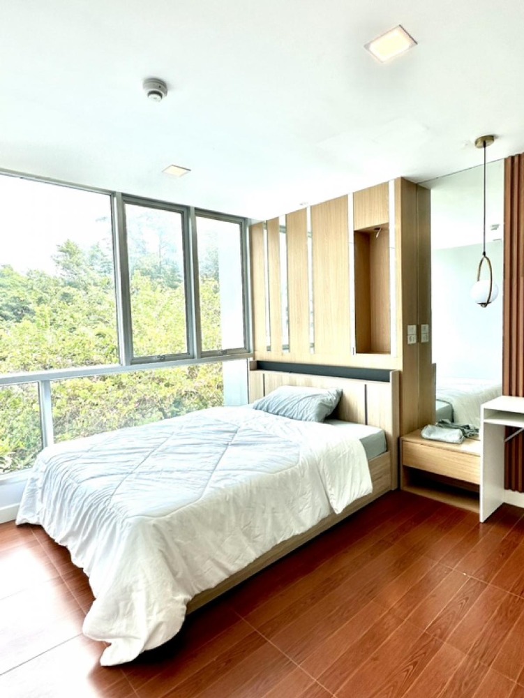 For SaleCondoRamkhamhaeng, Hua Mak : Condo for sale, Cube Ramkhamhaeng, room with a good view next to Saen Saep Canal, Bang Kapi District, Bangkok