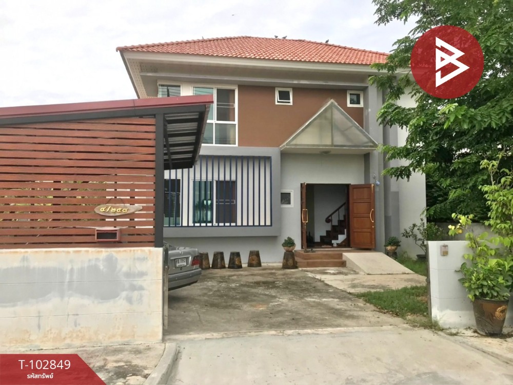 For SaleHouseChachoengsao : Single house for sale, Garden Lagoona Village, On Nut-Suvarnabhumi (Garden Lagoona), Chachoengsao