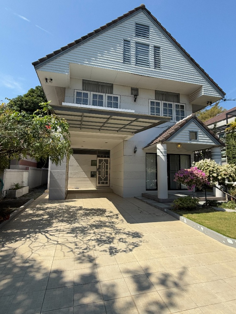 For RentHouseSeri Thai, Ramkhamhaeng Nida : 2-storey detached house for rent, beautiful house, ready to move in, Home Place Ramkhamhaeng 140 Saphan Sung, Bangkok