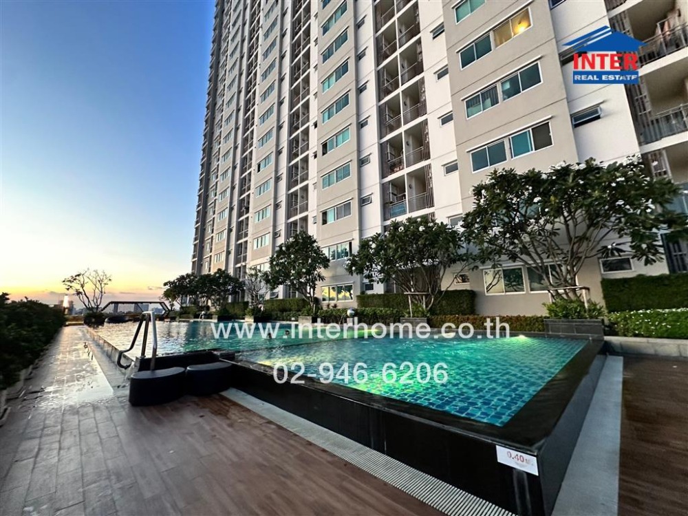 For SaleCondoRattanathibet, Sanambinna : Condominium 46.98 sq.m. Supalai Veranda Rattanathibet near MRT Bang Krasor, Rattanathibet Road, Mueang Nonthaburi, Nonthaburi