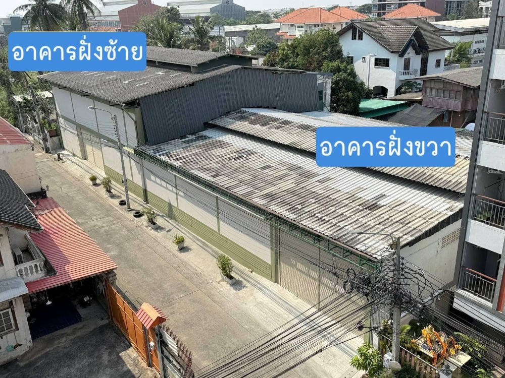 For RentWarehouseRathburana, Suksawat : Warehouse for rent, Phutthabucha, Bang Mot Subdistrict, Thung Khru District, Bangkok, area 962 sq m.