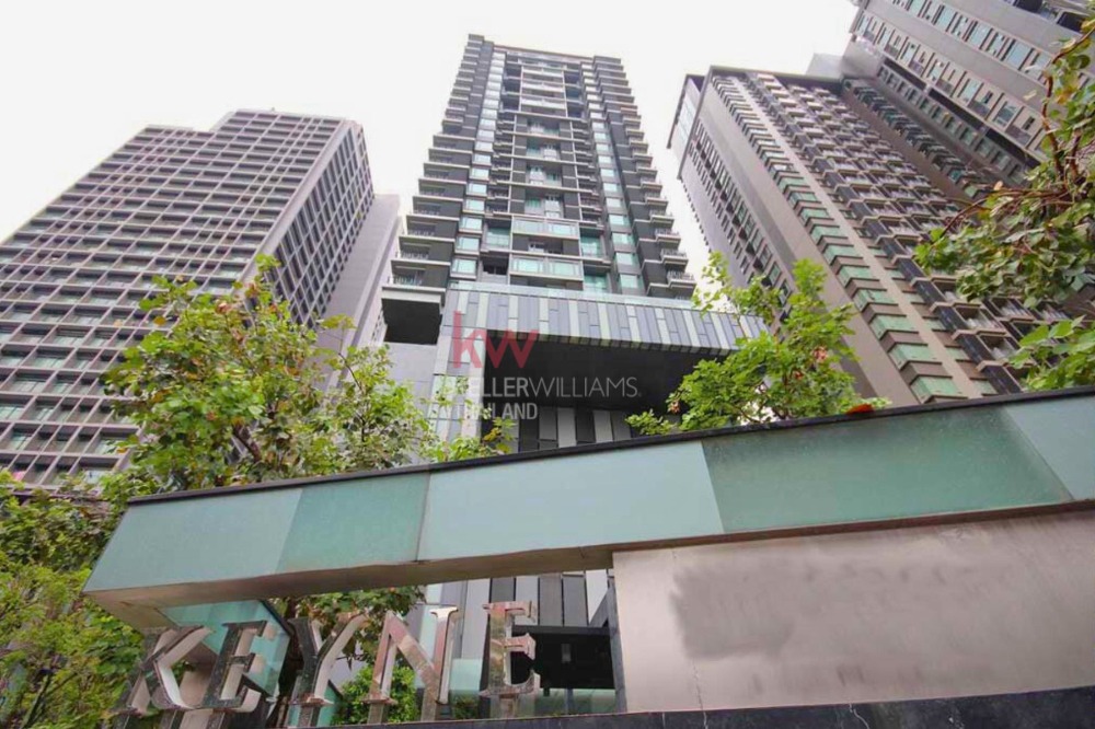 For RentCondoSukhumvit, Asoke, Thonglor : For rent Keyne by Sansiri 🏢 Price 25,000 baht/month 💰 Size 36 sq m. 🏠 22nd floor 🌟 1 bedroom 🛏️ 1 bathroom 🚿 Good view 🌅