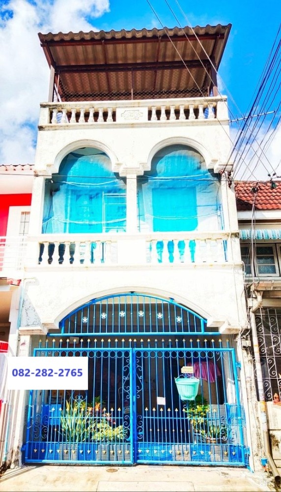 For SaleTownhouseMin Buri, Romklao : 16 sq m, 2 bedrooms, 2 bathrooms, 2-storey townhouse, Preecha 9 Ramkhamhaeng 186