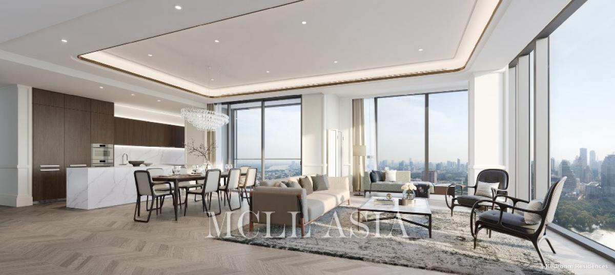 For SaleCondoWitthayu, Chidlom, Langsuan, Ploenchit : Prestigious 7-Bedroom Penthouse at One89 Wireless – Ultra-Luxury Living on Bangkok’s Iconic Wireless Road