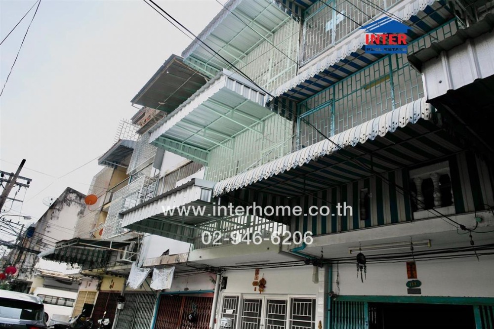 For SaleShophouseSathorn, Narathiwat : Commercial building, 4 floors, 9.6 sq m. Commercial building, Soi Chan 18/7, Intersection 12, near St. Louis Hospital, Chan Road, Sathorn Road, Silom Road, Sathorn District, Bangkok