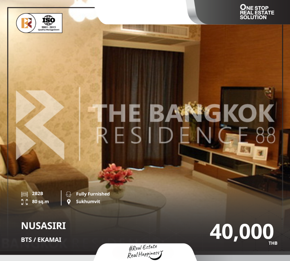 For RentCondoSukhumvit, Asoke, Thonglor : Nusasiri Grand Condo, beautiful furnishings, near BTS Ekkamai