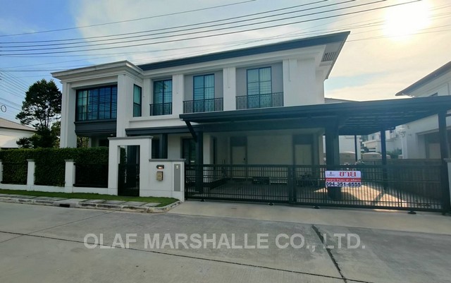 For SaleHouseNonthaburi, Bang Yai, Bangbuathong : Urgent sale! Single house, Setthasiri Rama 5, luxury house in a convenient location, close to the city.