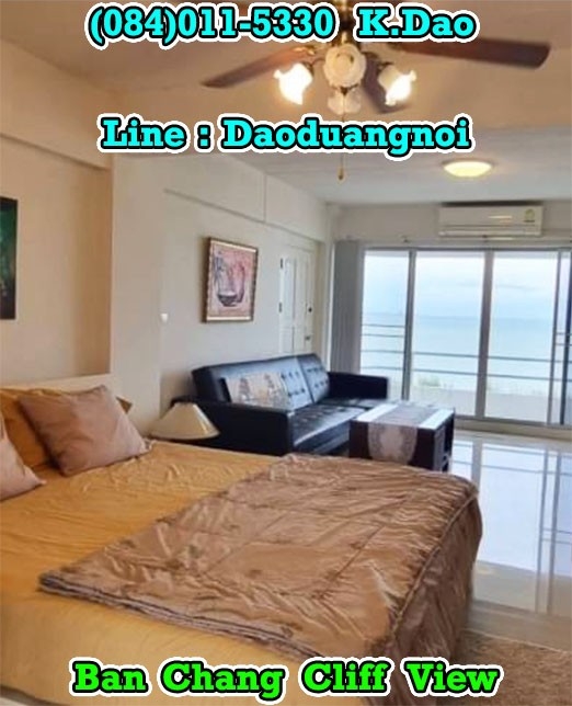 ขายคอนโดระยอง : #Ban Chang Cliff View 2*** Sale / Rent ***Sea View+Pool View