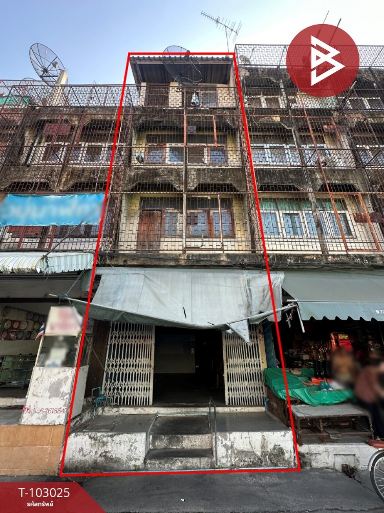 For SaleShophouseOnnut, Udomsuk : Commercial building for sale, 4 floors, area 16 sq m, Phra Khanong, Bangkok