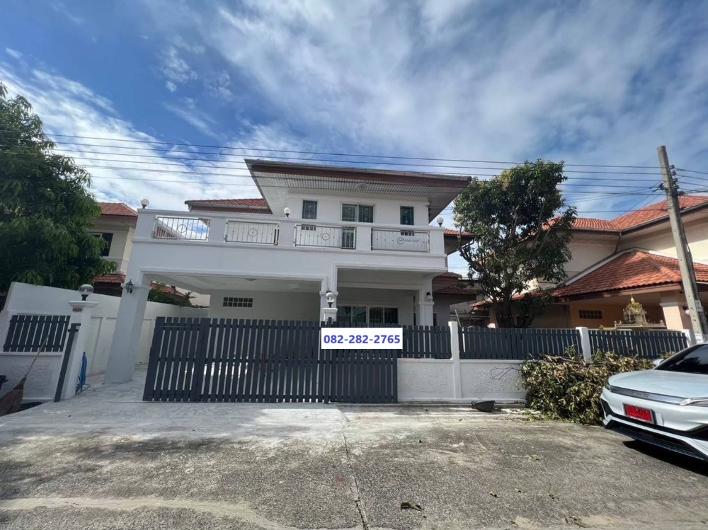 For SaleHouseMin Buri, Romklao : 50.2 sq m, 3 bedrooms, 3 bathrooms, 2-storey detached house, Ekwin Nimitmai house