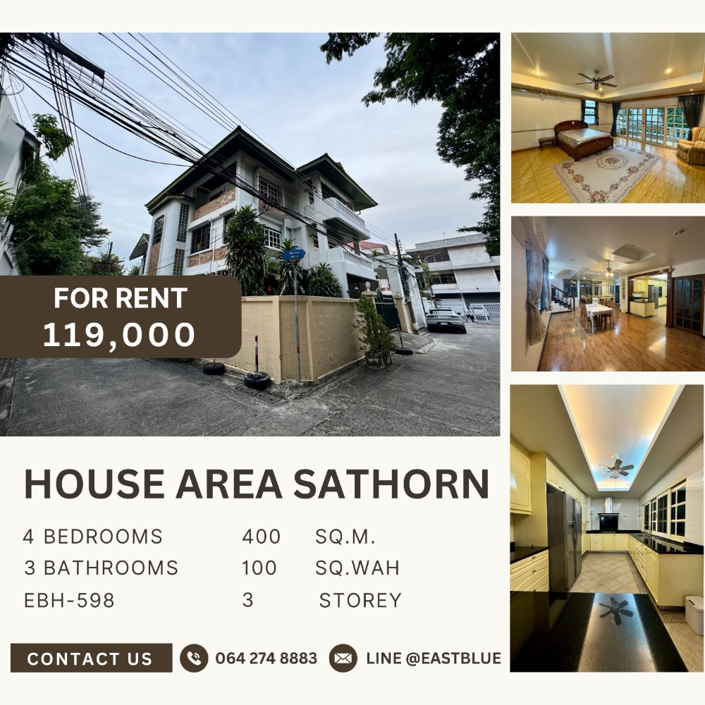 For RentHouseThaphra, Talat Phlu, Wutthakat : Single house for rent in Sathon / Yen Akat / Suan Phlu area