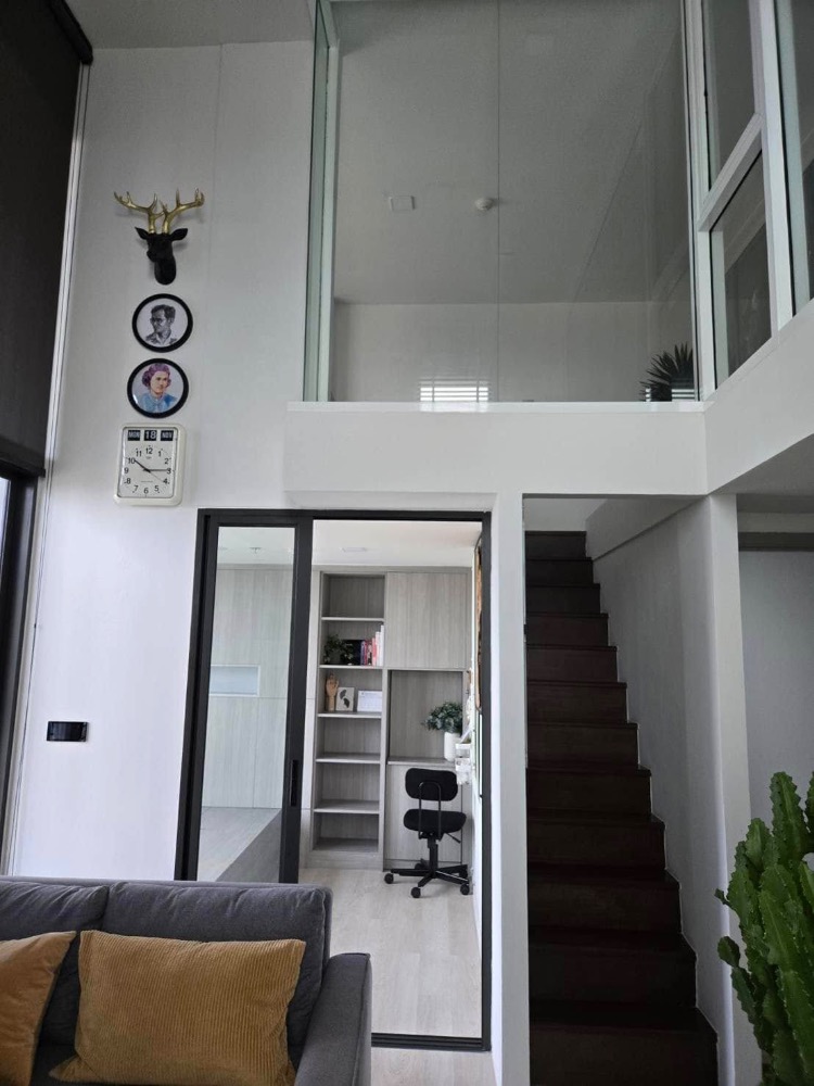 For SaleCondoPathum Thani,Rangsit, Thammasat : ✨Selling Modiz Launch Rangsit, 2-storey Duplex room, good view, fully built-in ✅ Line : @provideliving