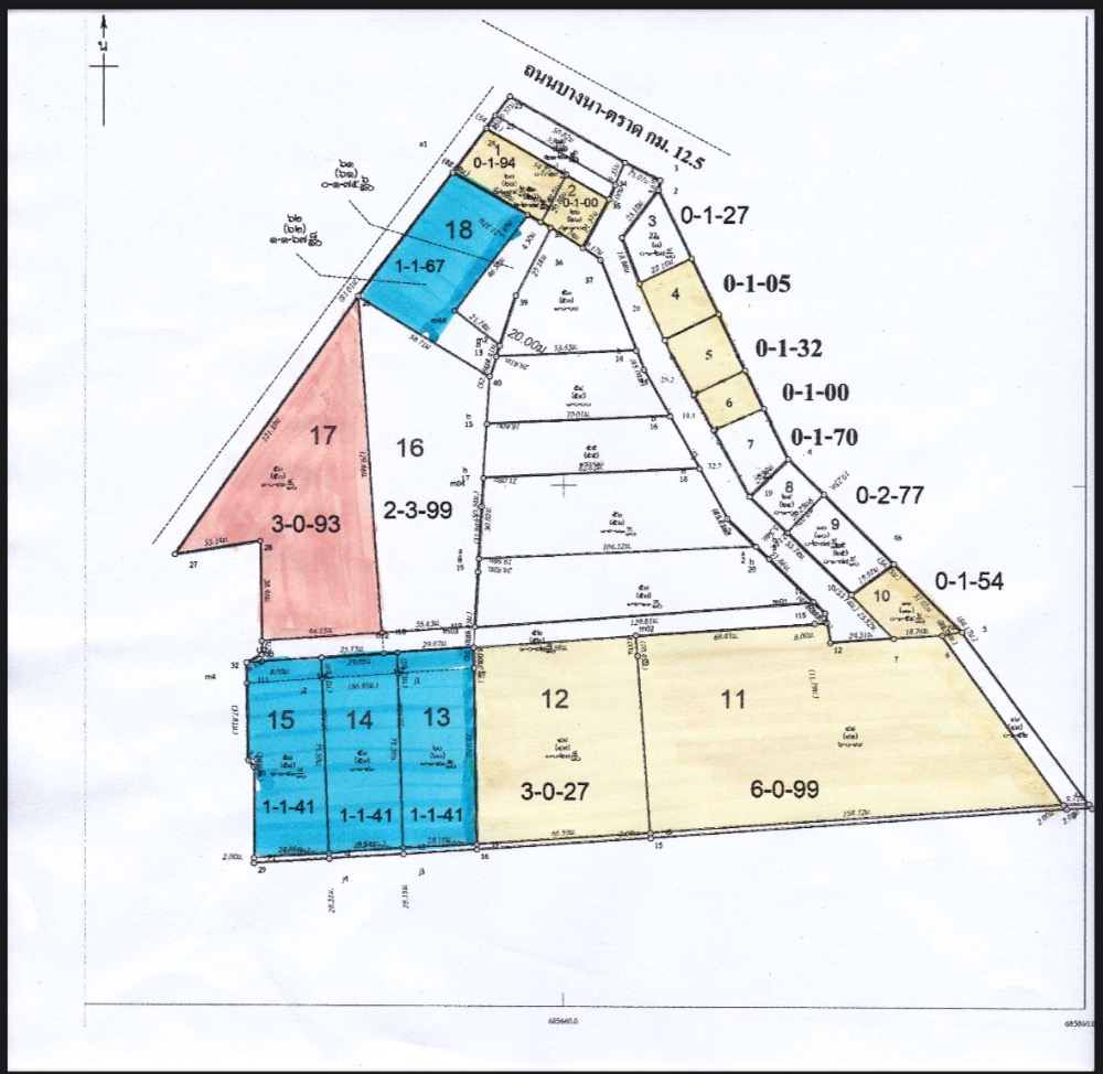 For RentLandBangna, Bearing, Lasalle : 📣📣📣 Prime location land for rent on Bangna-Trad Road, Km.12