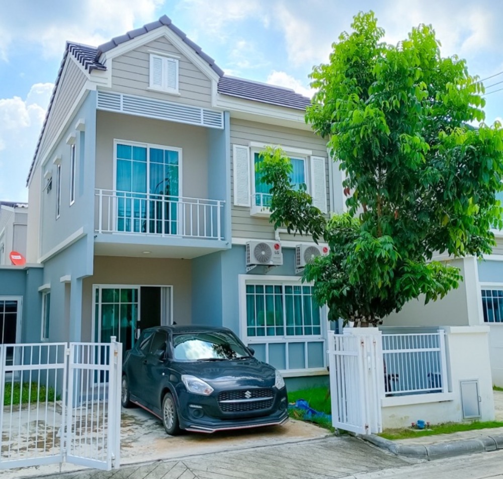 For SaleTownhouseBangna, Bearing, Lasalle : Townhome, style house, detached house, near Mega Bangna, near expressway, for sale “The Village Bangna- Wongwaen 4“ Bangna Theparak Zone