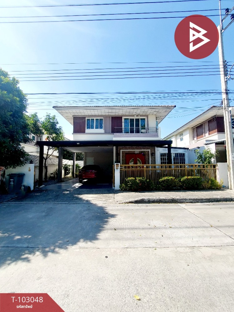 For SaleHouseSamut Prakan,Samrong : Single house for sale, Supalai Ville Bangna-Wongwaen Village (Supalai Ville Bangna-Wongwaen), Bang Phli, Samut Prakan