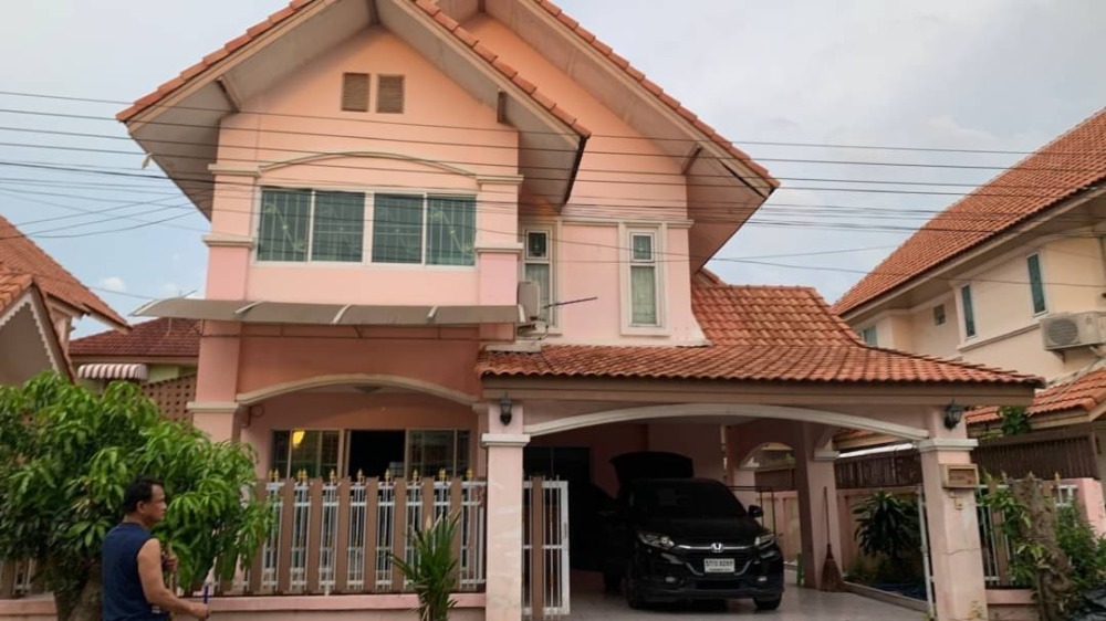 For RentHouseNawamin, Ramindra : 2-storey detached house for rent, near Sarasas School, Soi Sai Mai 85