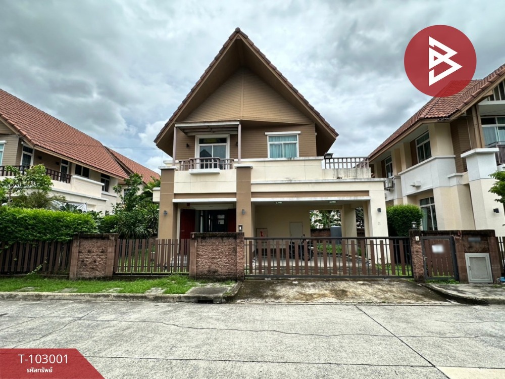 For SaleHouseLadkrabang, Suwannaphum Airport : Single house for sale, Atoll Waikiki Shore Village, Rama 9-Krungthep Kreetha (Atoll Waikiki Shore), Bangkok