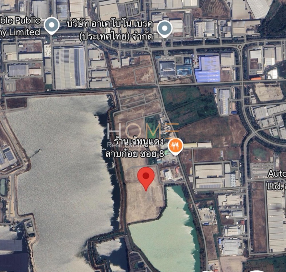 For SaleLandPattaya, Bangsaen, Chonburi : Land in Amata Industrial Estate Chonburi / (SALE) NEWC347