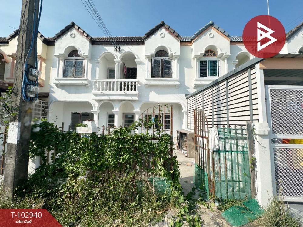 For SaleTownhousePattaya, Bangsaen, Chonburi : Townhouse for sale, 2 floors, area 16 sq m, Ban Puk, Chonburi