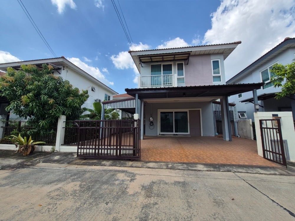 For SaleHouseRama5, Ratchapruek, Bangkruai : Urgent sale, house for sale, best price, price 3.49 million baht, transfer fee split in half, area 38.5 sq m, ready to move in, full furniture