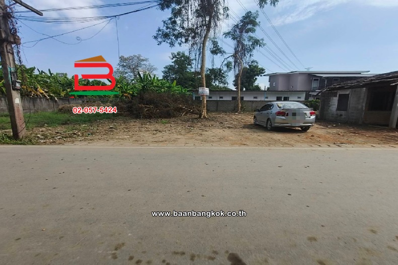 For SaleLandChiang Mai : Vacant land near Louis Intersection, Soi 10, area 202 square wah, near M Sport Complex, Chiang Mai-San Kamphaeng Road (1006), San Klang Subdistrict, San Kamphaeng District, Chiang Mai Province