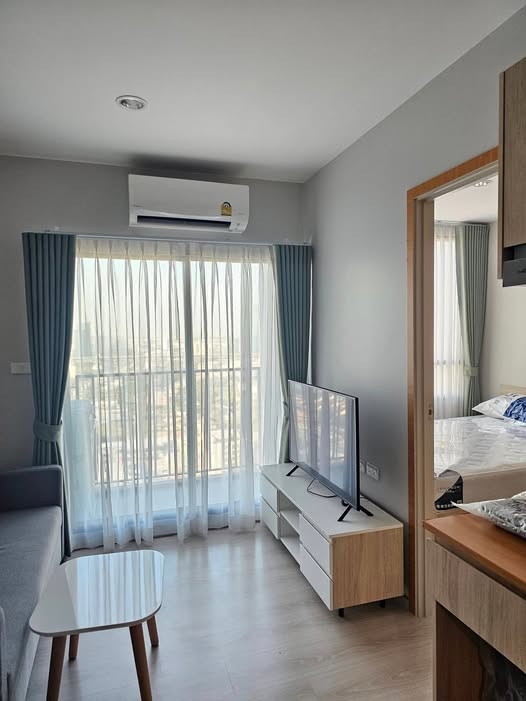 For RentCondoPattanakan, Srinakarin : 🔥FOR RENT>> Nue Noble Srinakarin - Lasalle>> Near MRT Sri Lasalle, only 50 meters, 28th floor, complete furniture and appliances 🛋️ #LV-MO1197