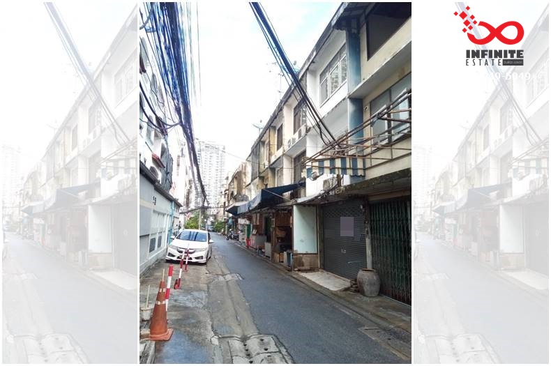 For SaleShophouseSathorn, Narathiwat : Commercial building for sale, 3 floors, 10.5 square wah, Soi Sathorn 11, Intersection 3, Sathorn Nuea Road