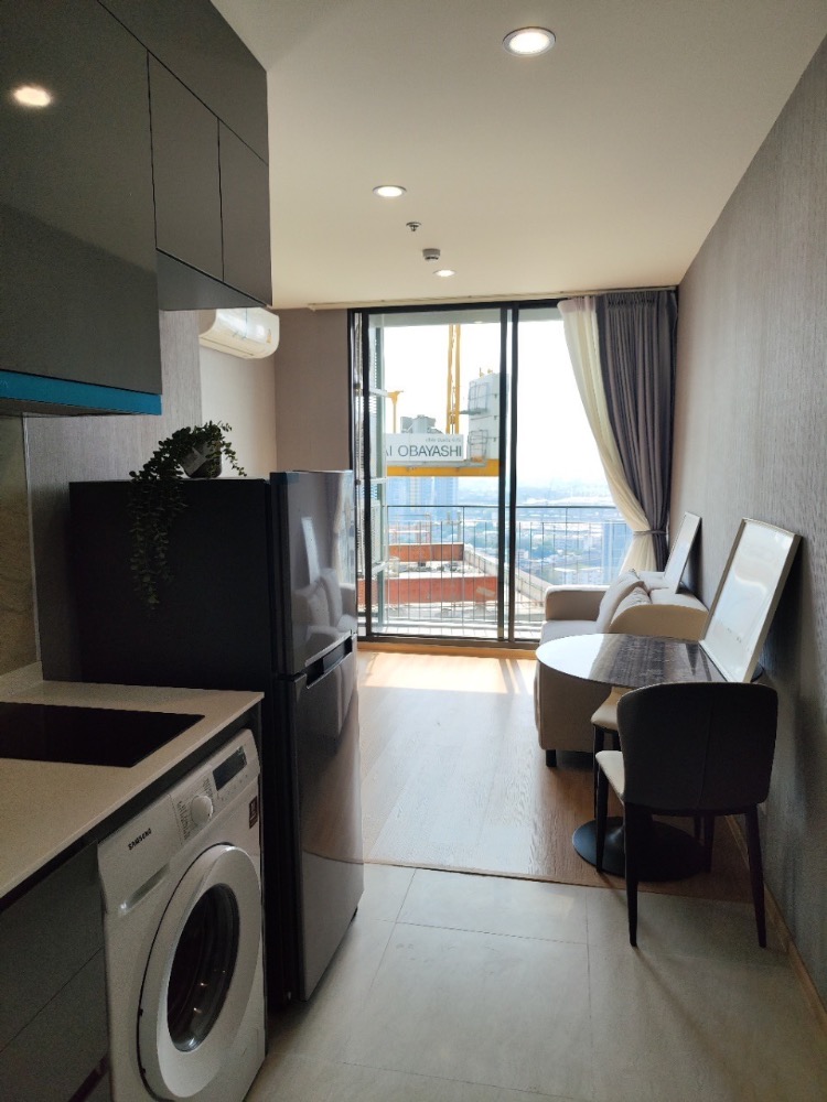 For RentCondoOnnut, Udomsuk : Condo for rent SKYRISE Avenue Sukhumvit 64, fully furnished condo, ready to move in, close to Punnawithi BTS station, only 450 meters!!