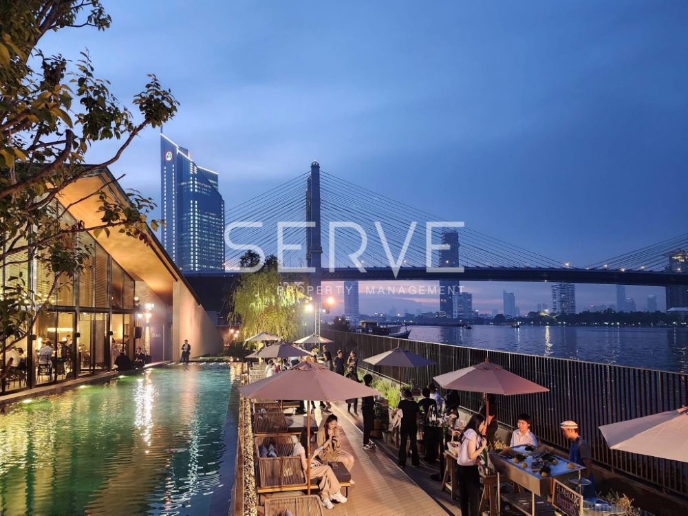 For SaleHouseRathburana, Suksawat : Best River View (Chao Phraya River) Single House - 5 Beds Good Location Rama IX Bridge at Noble Aqua Riverfront Ratburana