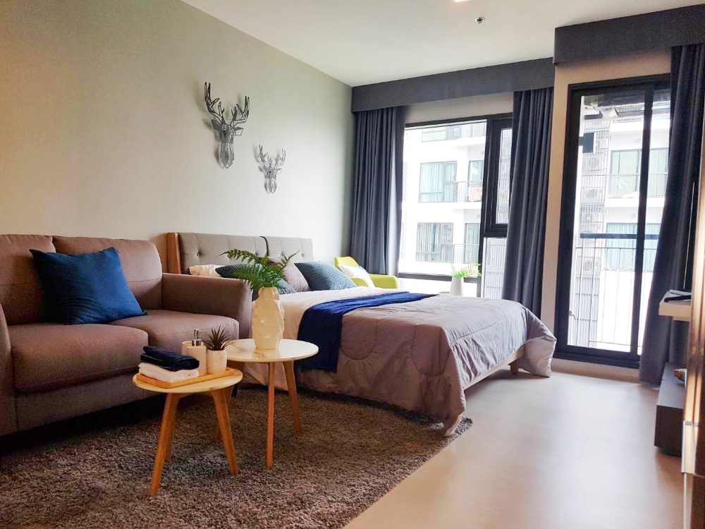 For SaleCondoSukhumvit, Asoke, Thonglor : Beautifully decorated room and very good price! Studio 24 sq m, high floor, sold with tenant.