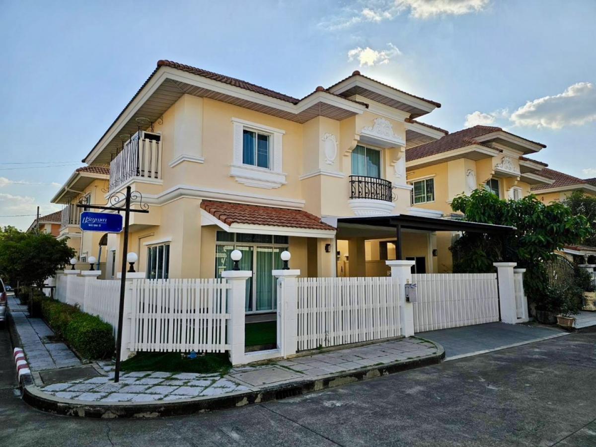 For RentHouseRama5, Ratchapruek, Bangkruai : Single house for rent, Rama 5, Ratchaphruek-Nakhon In roundabout, newly renovated, Prinya, on Ratchaphruek Road, near The Walk, Central