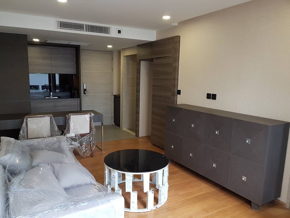 For RentCondoWitthayu, Chidlom, Langsuan, Ploenchit : 🔥🔥 1 bedroom in Langsuan for rent, KLASS Langsuan, near BTS Chidlom 🔥New room, ready to move in🔥.