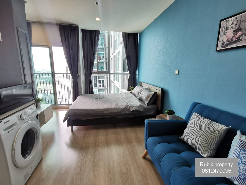 ให้เช่าคอนโดรัชดา ห้วยขวาง : ✨ Condo for Rent: Noble Revolve Ratchada 1 – Prime Location near MRT Thailand Cultural Centre (80 m.) ✨(RB456)