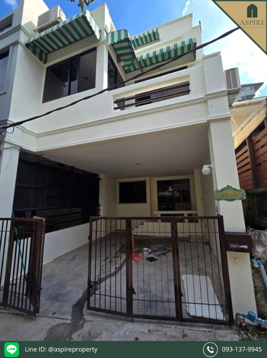 For SaleTownhouseSukhumvit, Asoke, Thonglor : [For Sale] Townhome/Semi-detached house, 3 floors, newly renovated, good location, Sukhumvit 65, ready to move in! Price only 8 million