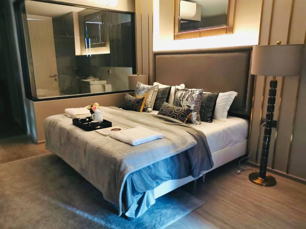 For RentCondoSukhumvit, Asoke, Thonglor : Condo for rent RHYTHM Ekkamai 2 bedrooms, beautiful room, fully furnished