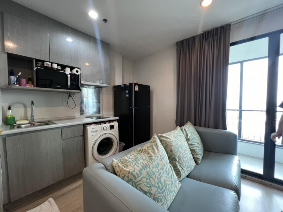 For RentCondoThaphra, Talat Phlu, Wutthakat : Ideo Sathorn Thara for rent, size 46 sq m, 2 bedrooms, 1 bathroom, high floor, beautiful view, price 20,000, interested call 0614162636