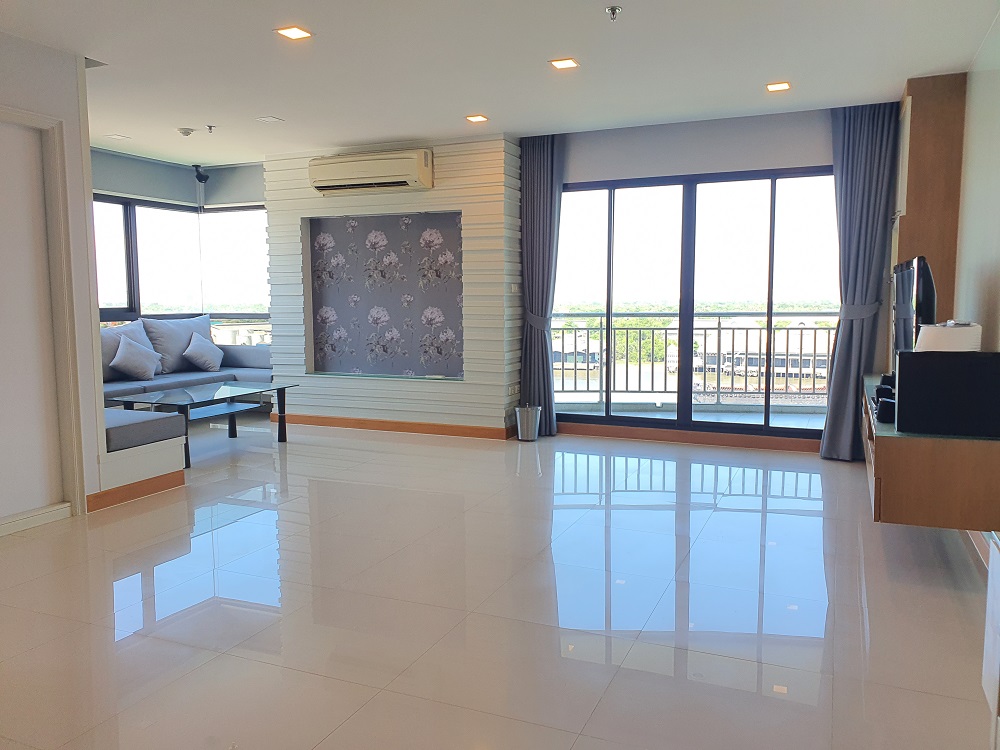 For SaleCondoRama3 (Riverside),Satupadit : Lumpini Place Narathiwas - Chaopraya / 3 Bedrooms (FOR SALE), Lumpini Place Narathiwas - Chaopraya / 3 Bedrooms (FOR SALE) CREAM2005