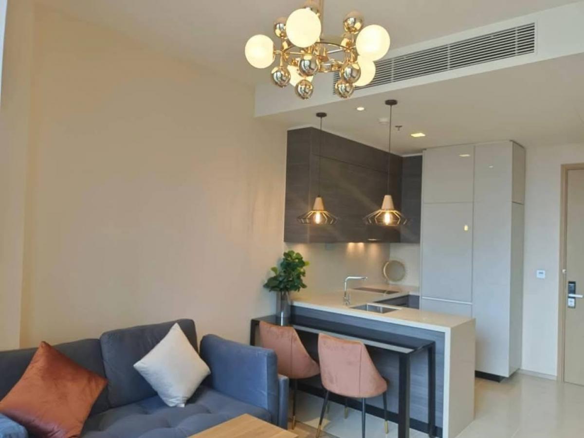 For RentCondoSukhumvit, Asoke, Thonglor : Luxury condo for rent 🔥The ESSE Asoke🔥12th floor🔥46.25 sq m🔥1Bed🔥Ready to move in 1 Feb🔥 R151-1