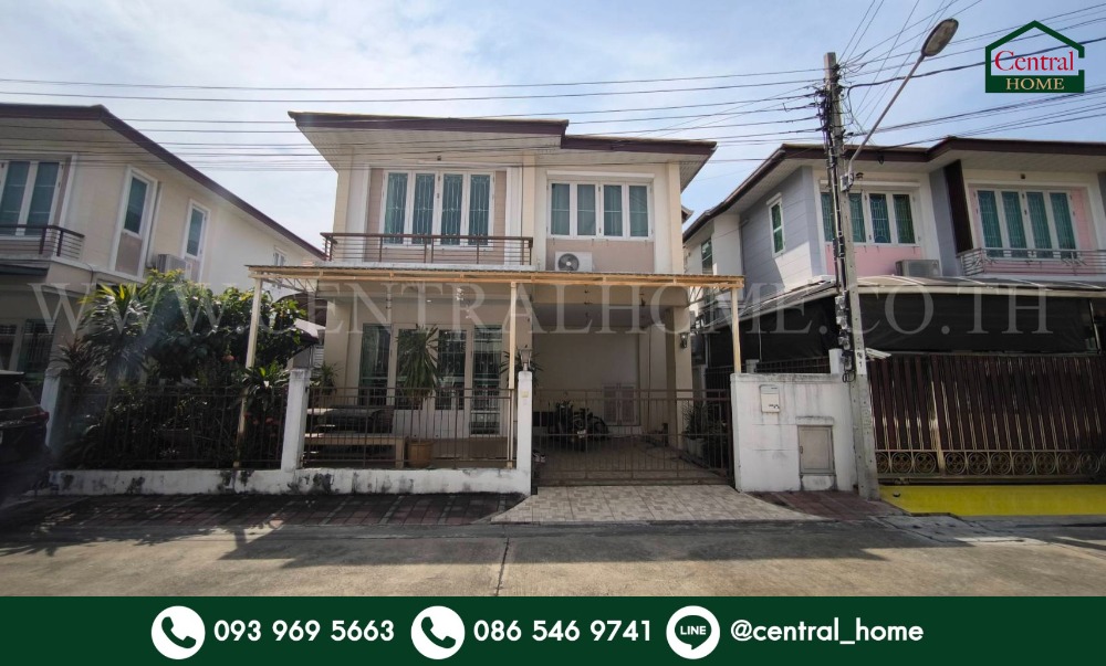 For SaleHouseRama5, Ratchapruek, Bangkruai : Twin house Ratiram Fifth Ratchaphruek - Pinklao Phase 1