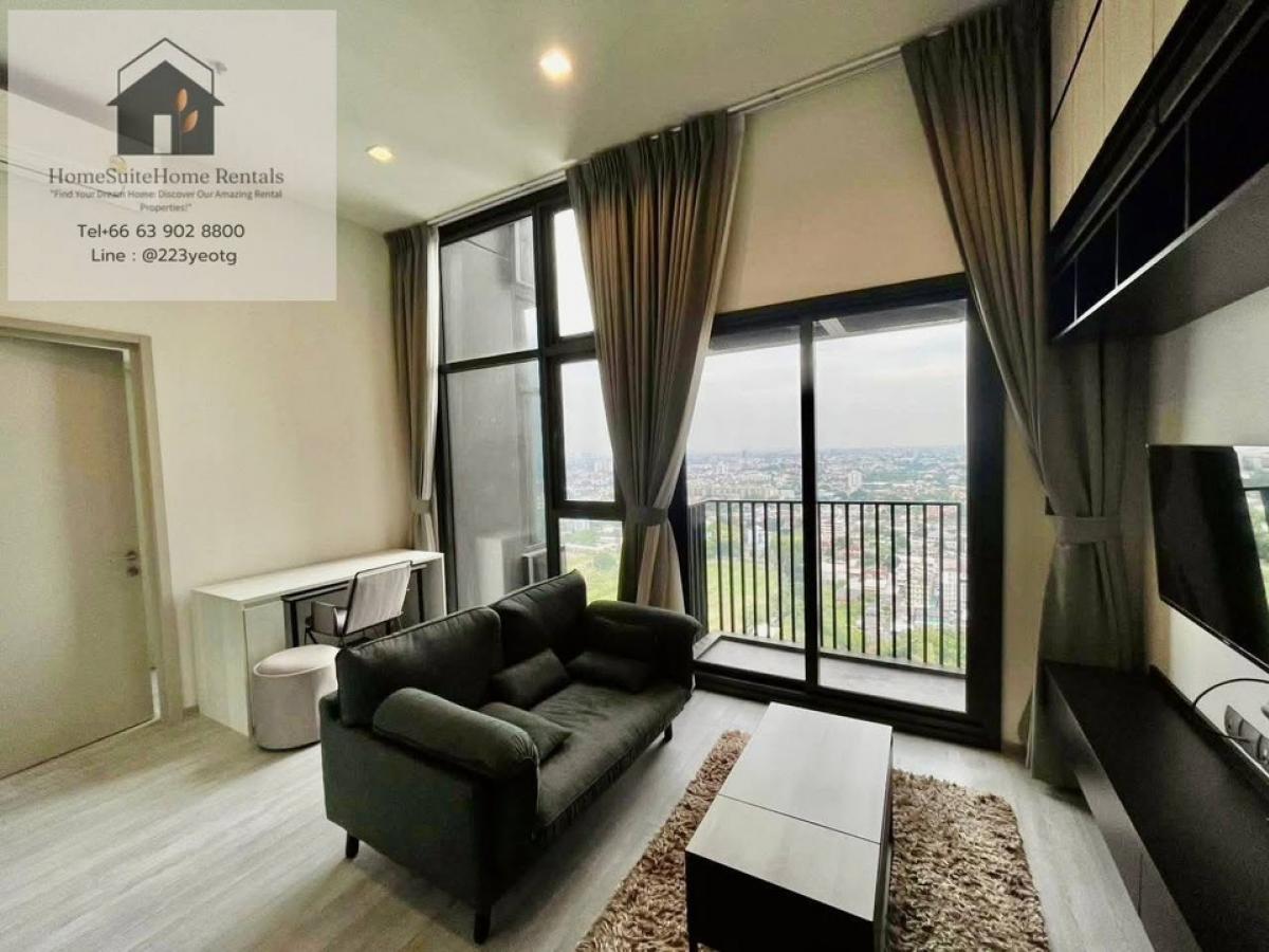 For RentCondoOnnut, Udomsuk : 🌟 The Line Sukhumvit 101 - High Ceiling Condo for Rent 🌟