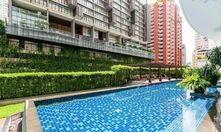 For SaleCondoWitthayu, Chidlom, Langsuan, Ploenchit : Condo for sale in the city center, this price is hard to find 🔥The Rajdamri (Lease hold until 2039) 2 bedrooms, 2 bathrooms, 110 sq m. **Selling for 7.56 million baht**