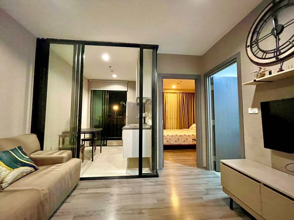 For SaleCondoOnnut, Udomsuk : Beautiful room as advertised, fully furnished⭐The Base Park West (The Base Park West Sukhumvit 77)