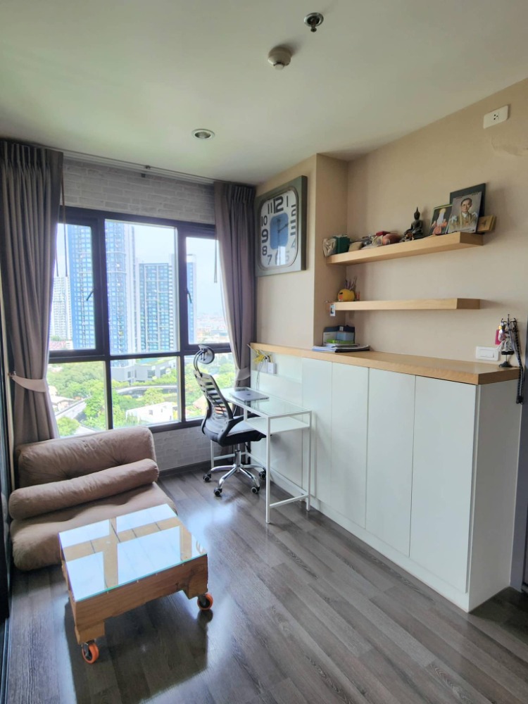 For SaleCondoOnnut, Udomsuk : Pool view, beautiful corner room, fully furnished⭐The Base Park West (The Base Park West Sukhumvit 77)