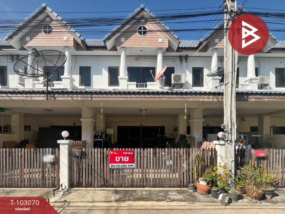 For SaleTownhousePattaya, Bangsaen, Chonburi : Townhouse for sale, Siriphassorn Village 3, Chonburi (Siriphassorn Village3), Chonburi