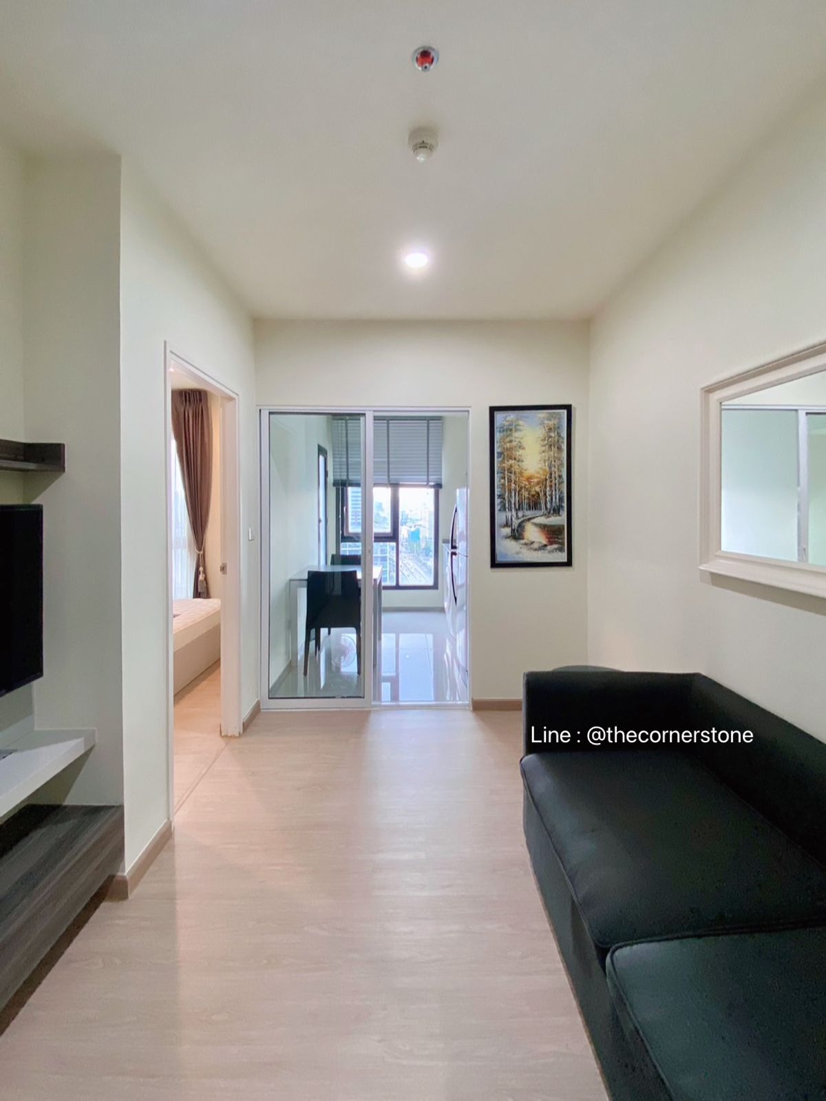 For RentCondoRatchadapisek, Huaikwang, Suttisan : Vacant room RENT/for rent Centric Huai Khwang 2 bedrooms, 23rd floor, 50 sq m., beautiful view